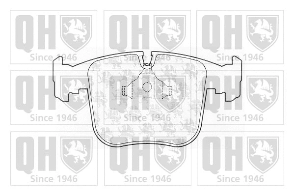 Brake Pad Set, disc brake (BP826)