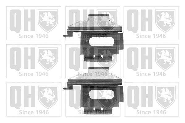 Accessory Kit, disc brake pad (BFK910)