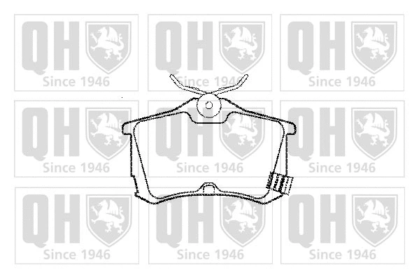 Brake Pad Set, disc brake (BP1093)