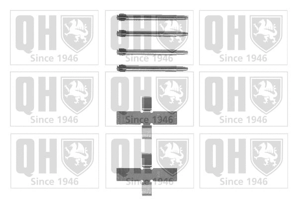 Accessory Kit, disc brake pad (BFK816)