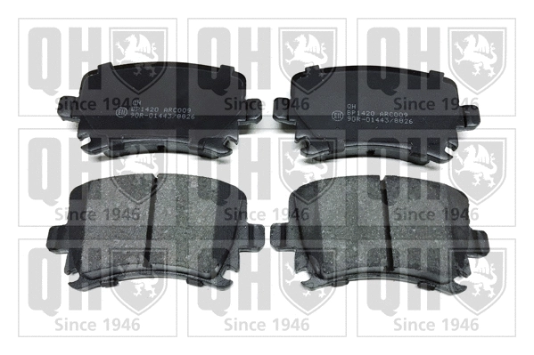 Brake Pad Set, disc brake (BP1420)