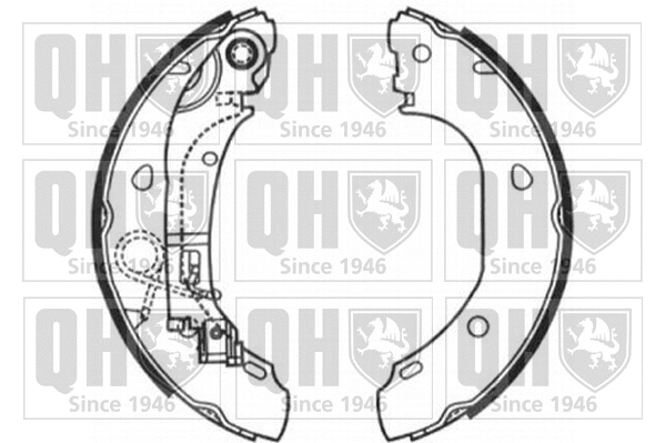 Brake Shoe Set (BS1154)
