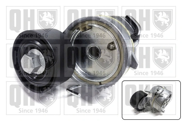 Tensioner Pulley, V-ribbed belt (QTA1535)