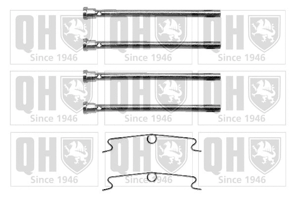 Accessory Kit, disc brake pad (BFK621)