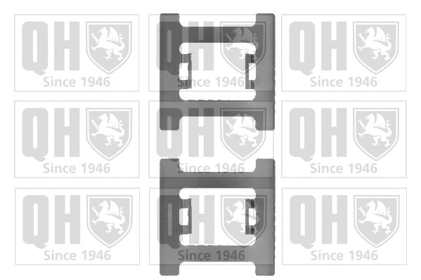 Accessory Kit, disc brake pad (BFK810)