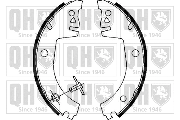 Brake Shoe Set (BS821)
