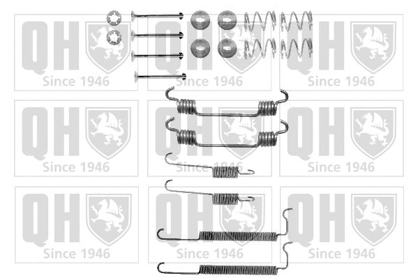 Accessory Kit, brake shoes (BFK291)
