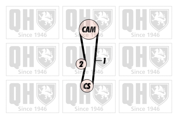 Timing Belt Kit (QBK404)