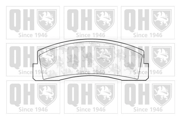 Brake Pad Set, disc brake (BP256)