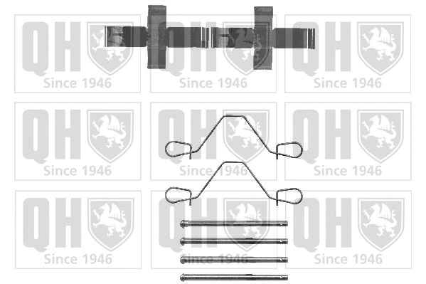Accessory Kit, disc brake pad (BFK745)