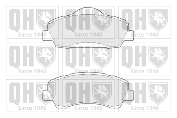 Brake Pad Set, disc brake (BP1825)
