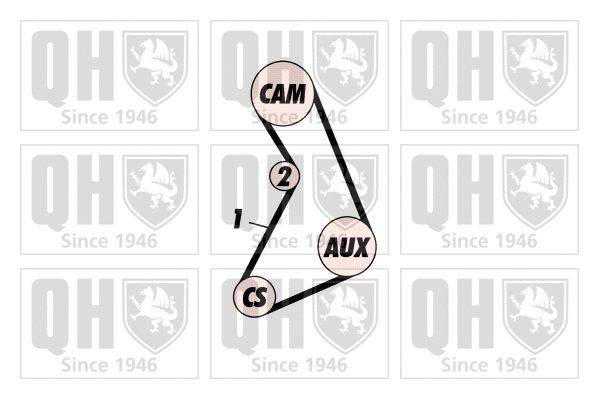 Timing Belt Kit (QBK325)