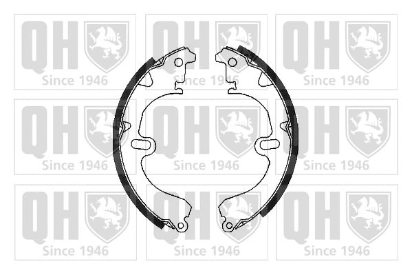 Brake Shoe Set (BS770)