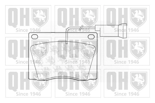 Brake Pad Set, disc brake (BP204)
