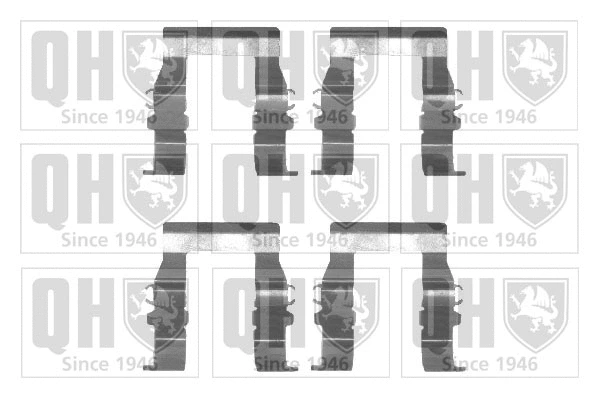 Accessory Kit, disc brake pad (BFK718)