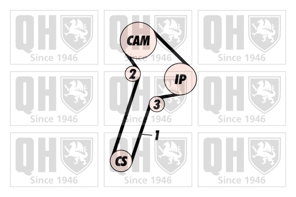 Timing Belt Kit (QBK140)
