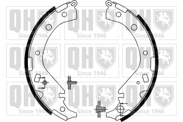 Brake Shoe Set (BS1147)