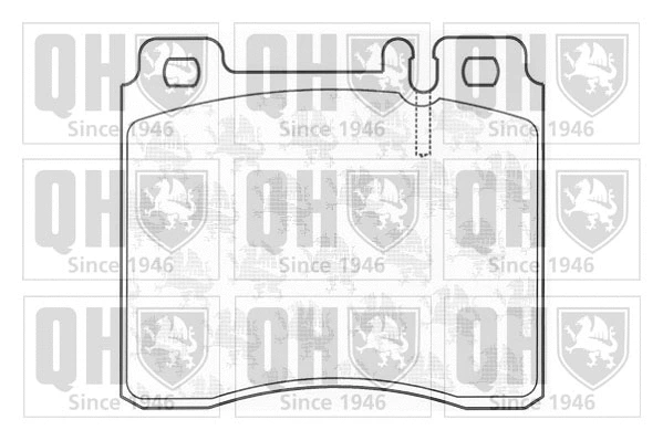 Brake Pad Set, disc brake (BP844)