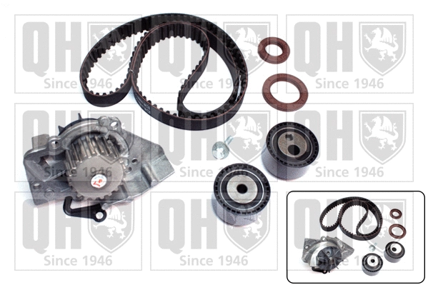 Water Pump & Timing Belt Kit (QBPK2440)