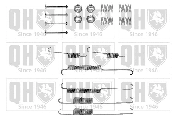 Accessory Kit, brake shoes (BFK255)