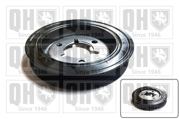Belt Pulley, crankshaft (QCD62)