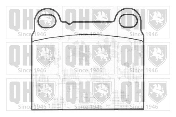 Brake Pad Set, disc brake (BP686)