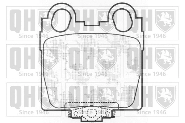 Brake Pad Set, disc brake (BP1252)