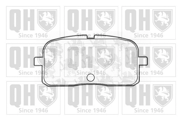 Brake Pad Set, disc brake (BP1197)