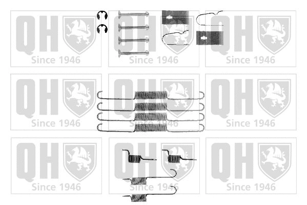 Accessory Kit, brake shoes (BFK342)