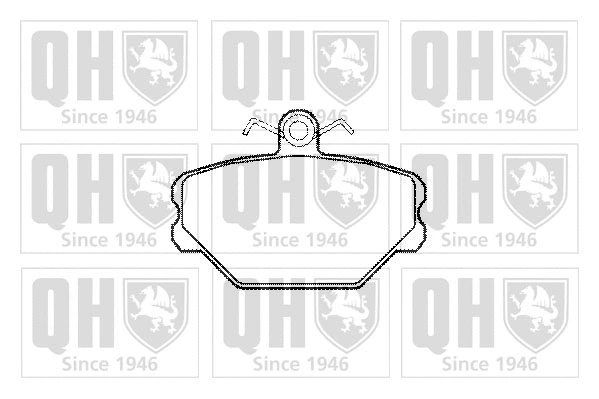 Brake Pad Set, disc brake (BP1156)