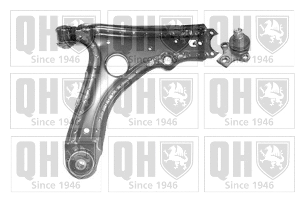 Control/Trailing Arm, wheel suspension (QSA412S)