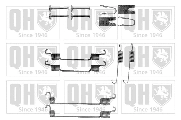 Accessory Kit, brake shoes (BFK439)