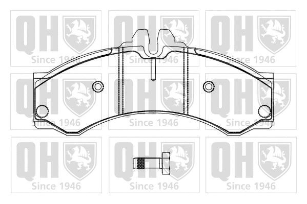 Brake Pad Set, disc brake (BP878)