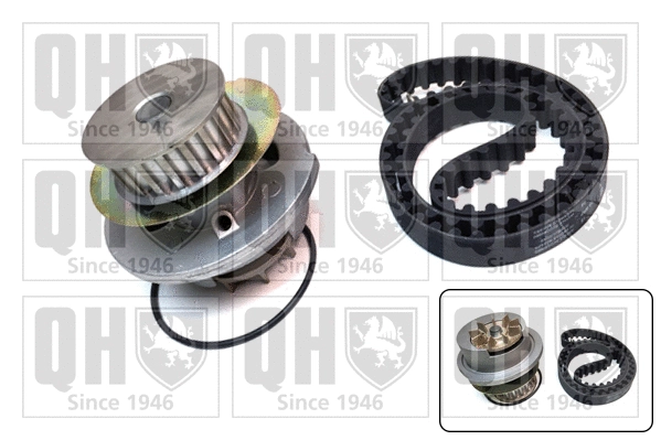 Water Pump & Timing Belt Kit (QBPK9049)