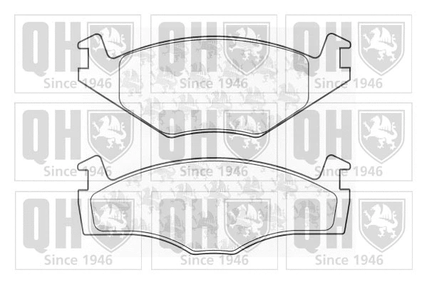 Brake Pad Set, disc brake (BP360)