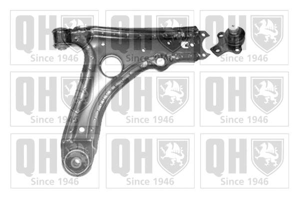 Control/Trailing Arm, wheel suspension (QSA413S)