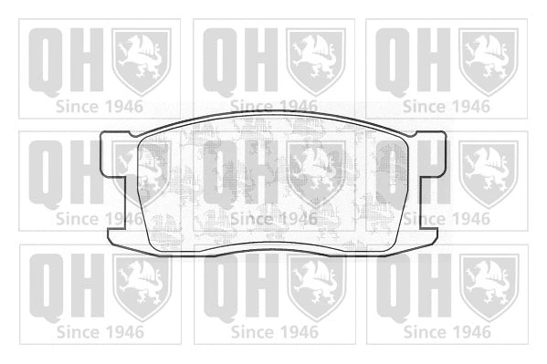 Brake Pad Set, disc brake (BP547)