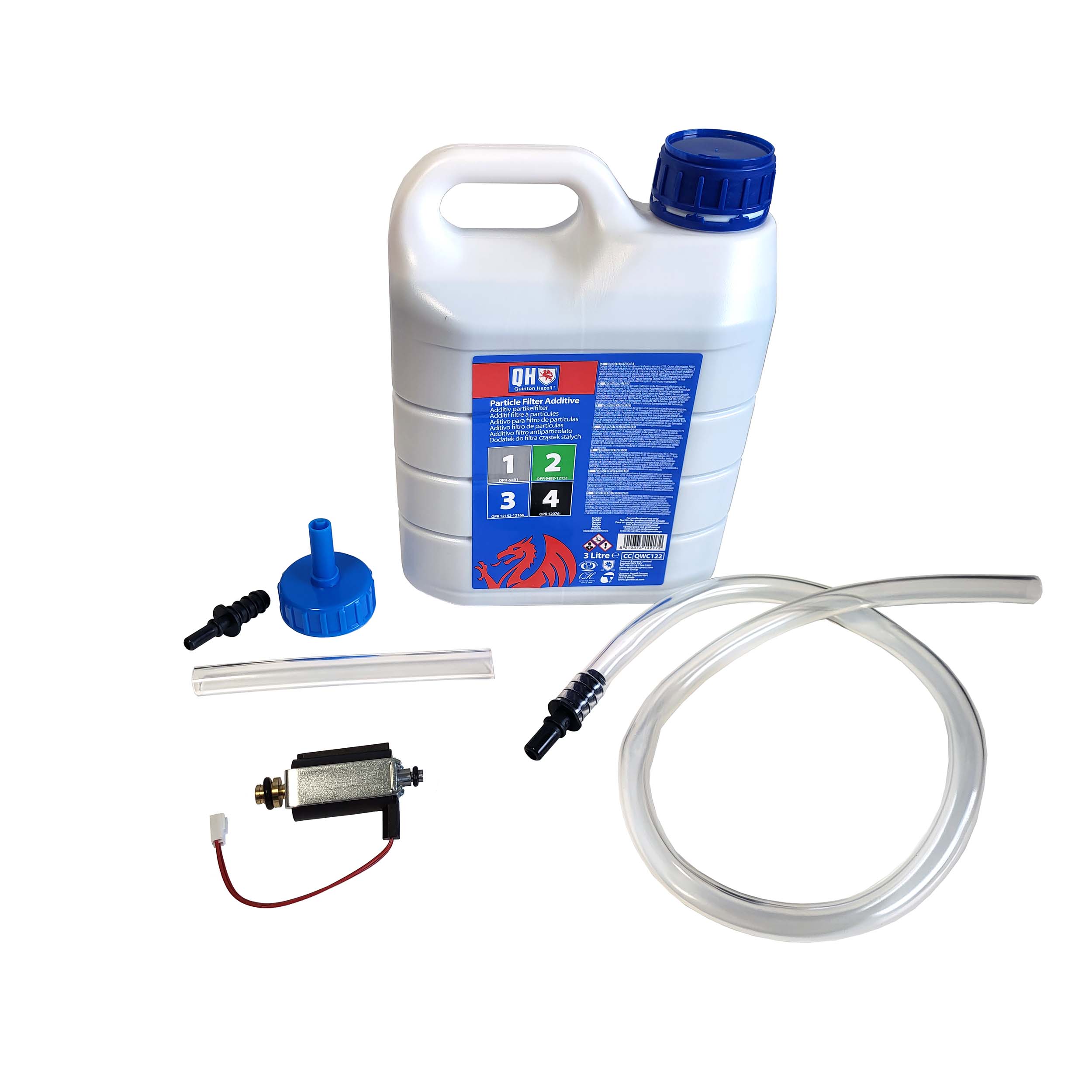 Tank unit, additive (soot/particulate filter regeneration) (QWC301)