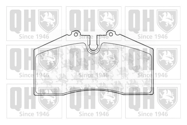 Brake Pad Set, disc brake (BP1015)