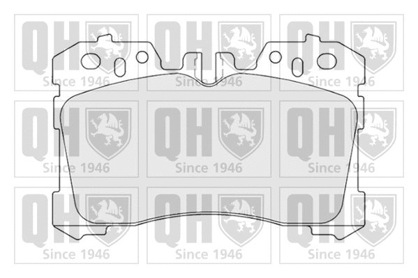 Brake Pad Set, disc brake (BP1723)
