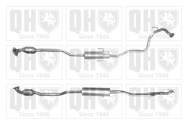 Catalytic Converter (QCAT92279H)