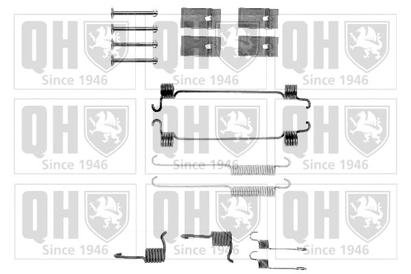 Accessory Kit, brake shoes (BFK274)