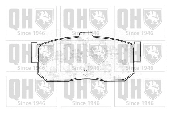 Brake Pad Set, disc brake (BP714)