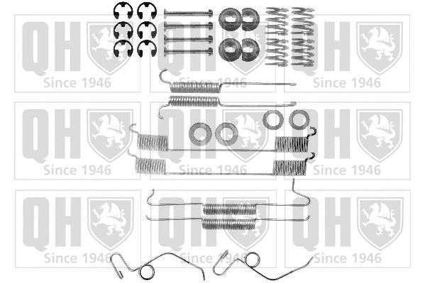 Accessory Kit, brake shoes (BFK341)