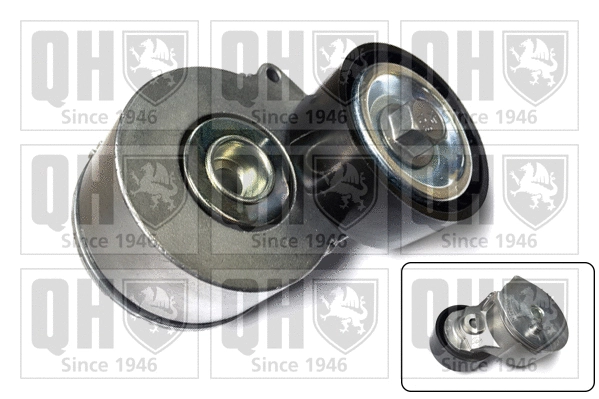 Tensioner Pulley, V-ribbed belt (QTA1137)