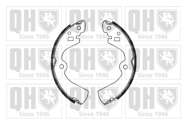 Brake Shoe Set (BS744)