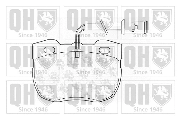 Brake Pad Set, disc brake (BP559)