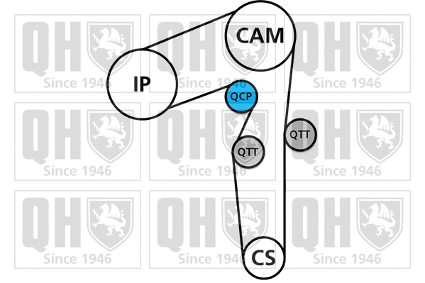 Timing Belt Kit (QBK238)