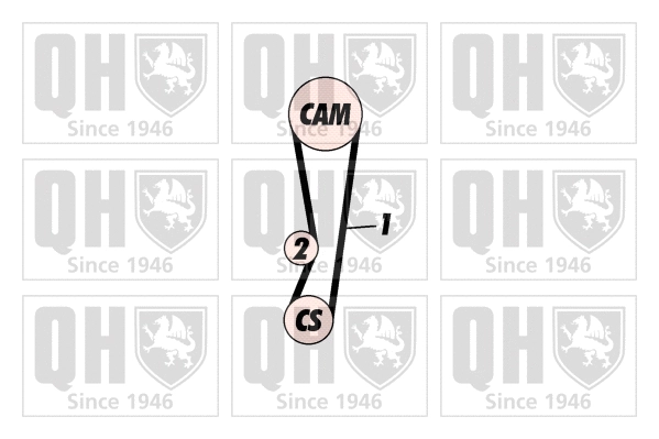 Timing Belt Kit (QBK370)