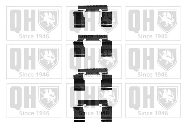 Accessory Kit, disc brake pad (BFK892)